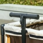 Sulankstomas gyvūnų vežimėlis šunims ir katėms iki 30 kg