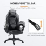 Ergonominė masažinė šildoma kėdė