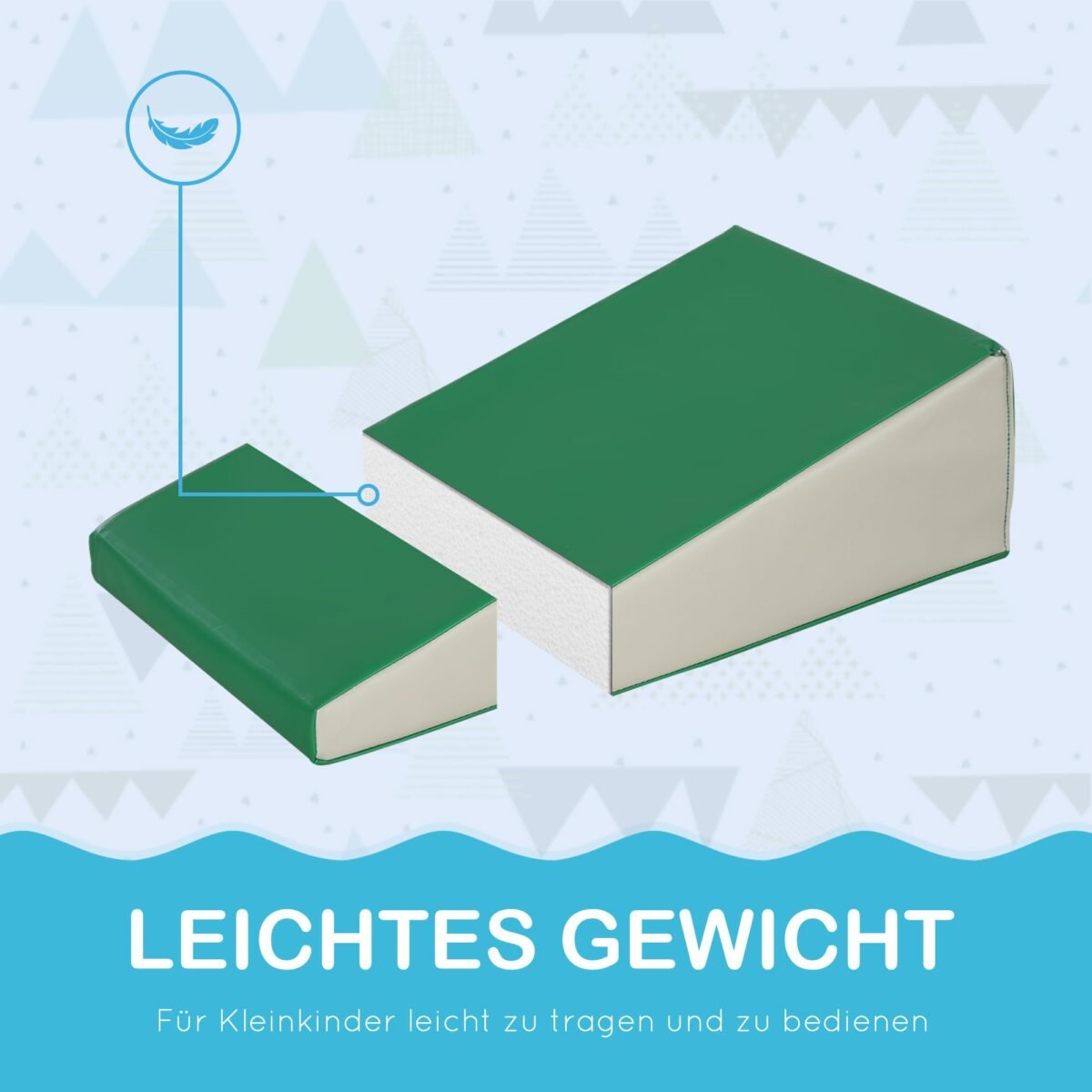 Dideli minkšti putplasčio blokeliai motorikai lavinti 5 dalių rinkinys