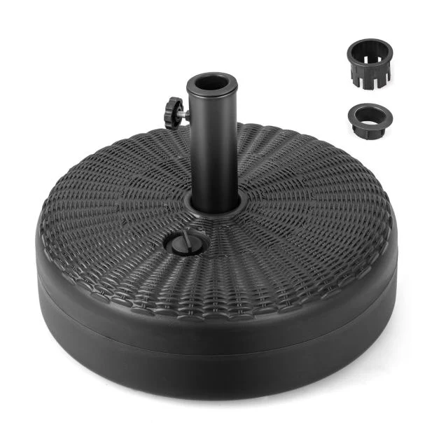 schirmbasis-np10623_9_ Užpildomas skėčių stovas (Juoda)