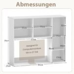 Stalviršio organizatorius su septyniais skyriais (Balta)