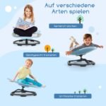 Sensorinė sukamoji kėdutė vaikams 360° (Mėlyna)