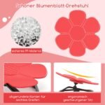 Sensorinė vaikiška kėdutė 360° (Raudona)