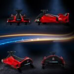 Driftinis elektrinis gokartas vaikams su reguliuojamu greičiu