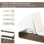 Lauko gultas su reguliuojamu atlošu (Smėlio)