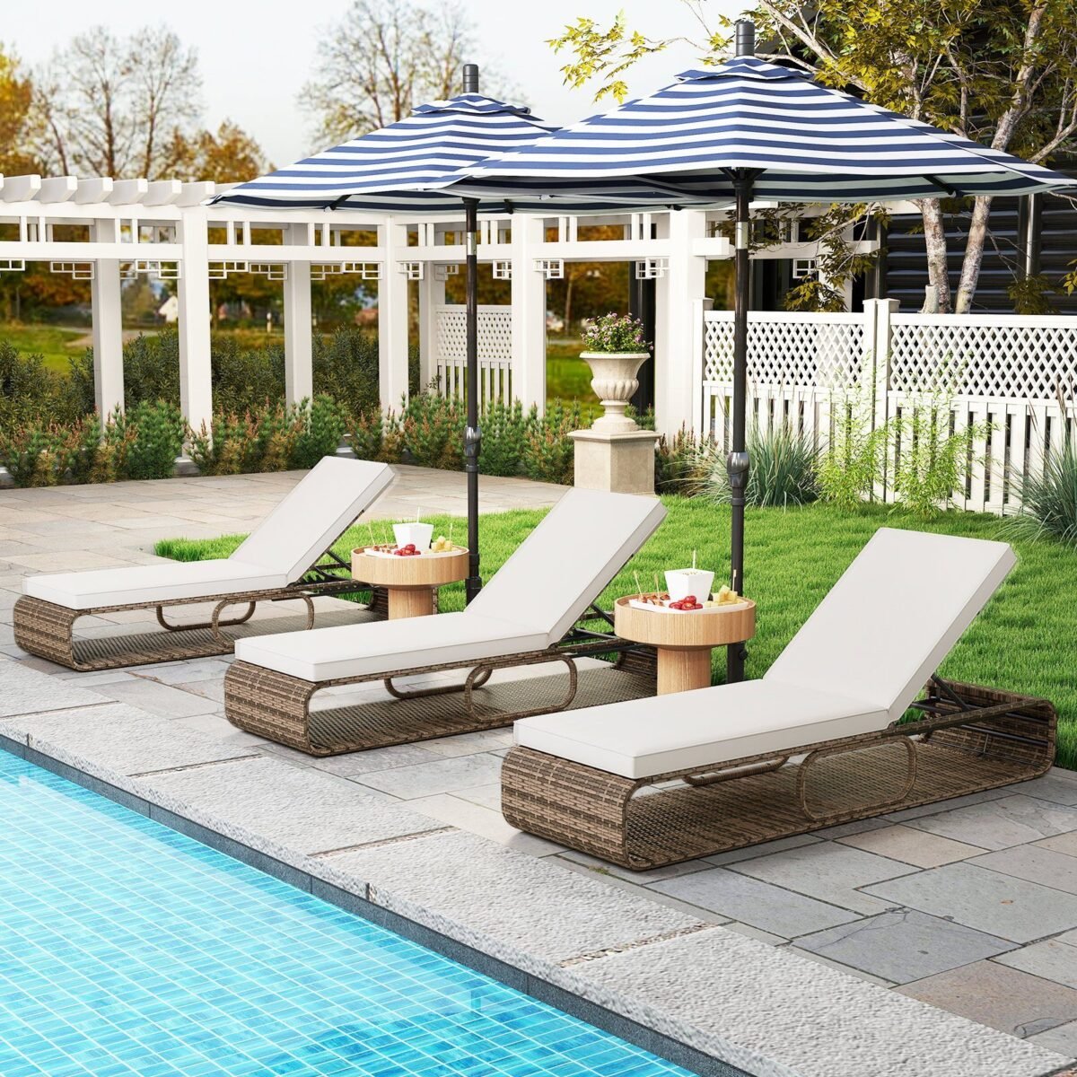 Lauko gultas su reguliuojamu atlošu (Smėlio)