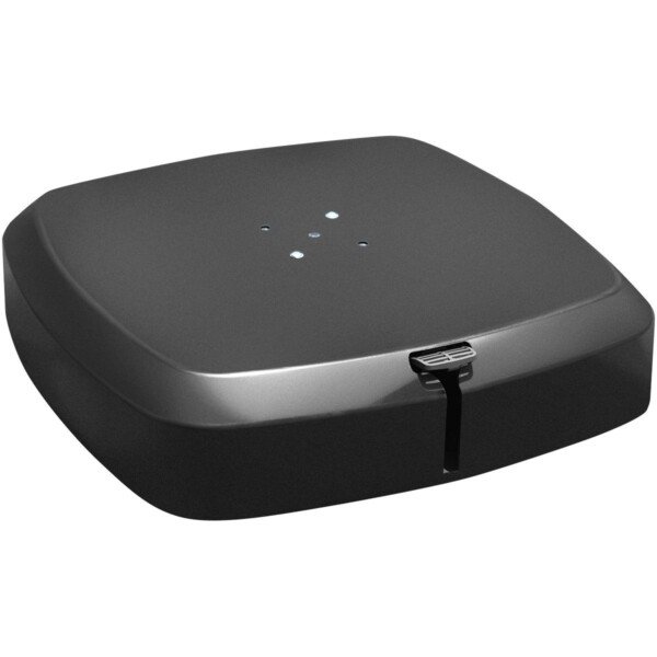 Stovas skėčiui su ratukais 150 kg talpos (Juoda)