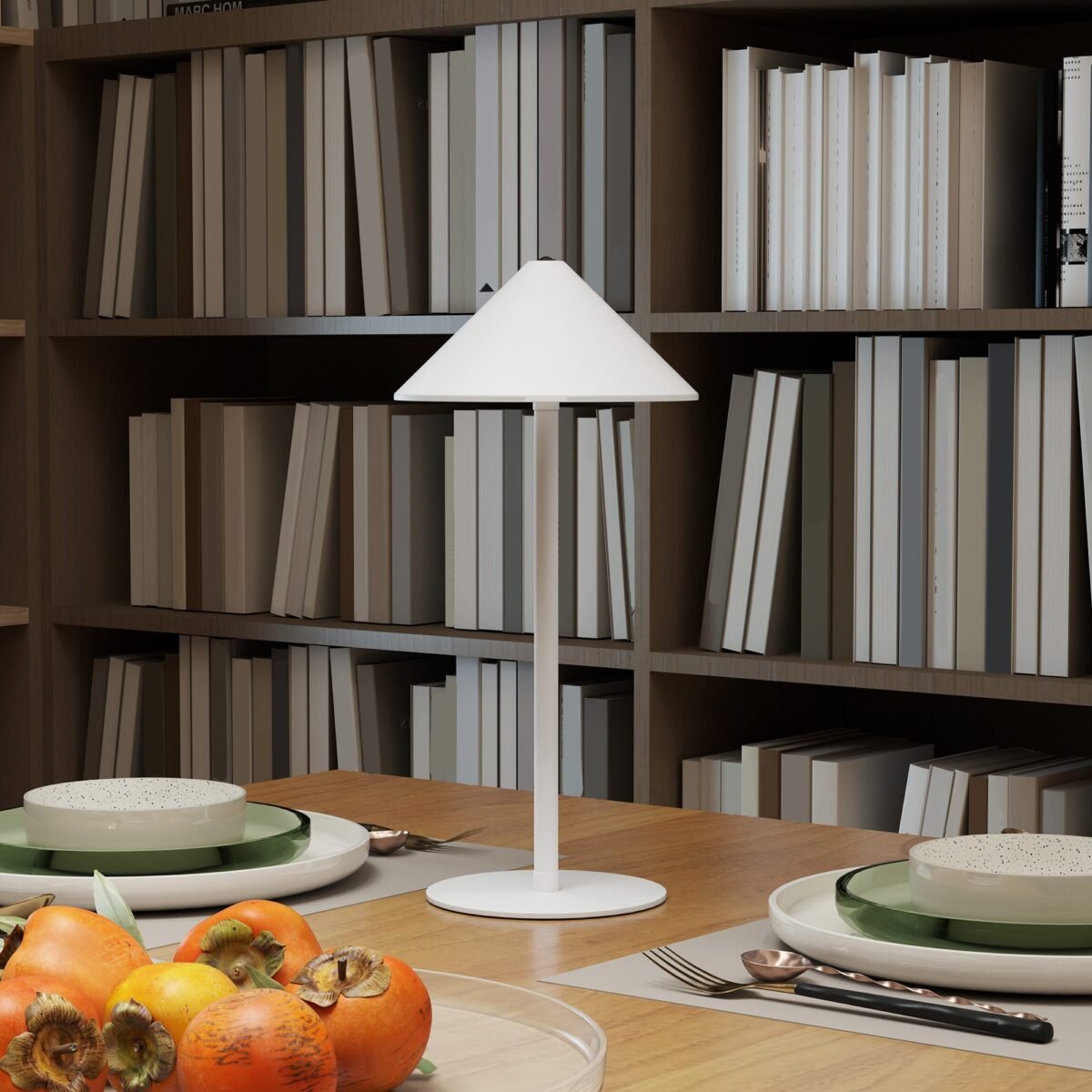 2 įkraunamos LED stalinės lempos su jutikliniu valdymu ir reguliuojama šviesos spalva bei intensyvumu