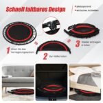 Fitneso treniruoklis su reguliuojamu atraminiu strypu (Raudona)