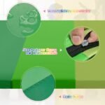 Sulankstomas gimnastikos čiužinys 180 x 120 cm (Žalia)