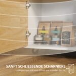 Mobili virtuvės sala su funkciniu stalviršiu ir talpia saugykla