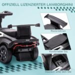 Lamborghini licencinis paspiriamas automobilis vaikams su garso efektais