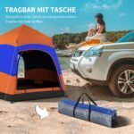 Dvisienė greito surinkimo palapinė 4 asmenims