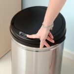 Automatinė sensorinė šiukšliadėžė 30 l nerūdijančio plieno