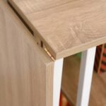 Sulankstomas daugiafunkcis rašomasis stalas su ratukais