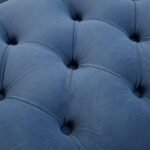 Aksominis suoliukas su paaukštintomis kojomis