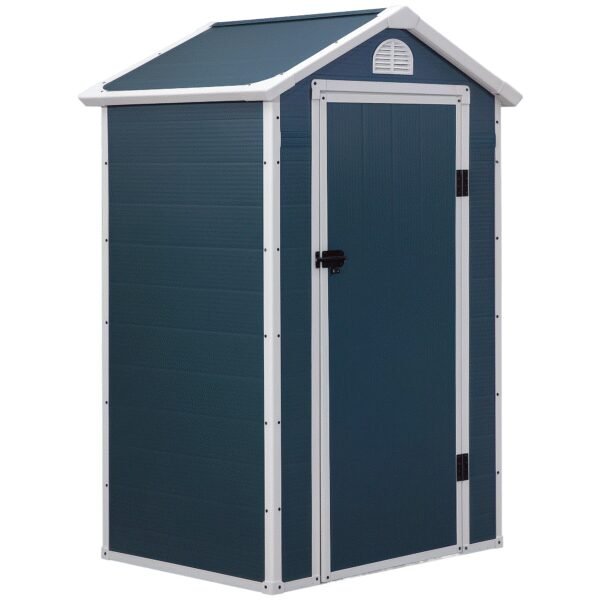 Plastikinis sodo sandėliukas su ventiliacija