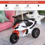 Vaikiškas paspiriamas motociklas su muzika ir šviesomis