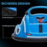 Elektrinis automobilis vaikams su 360° sukimusi ir nuotolinio valdymo pulteliu