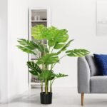 Tikroviškas dirbtinis augalas Monstera Deliciosa 120 cm