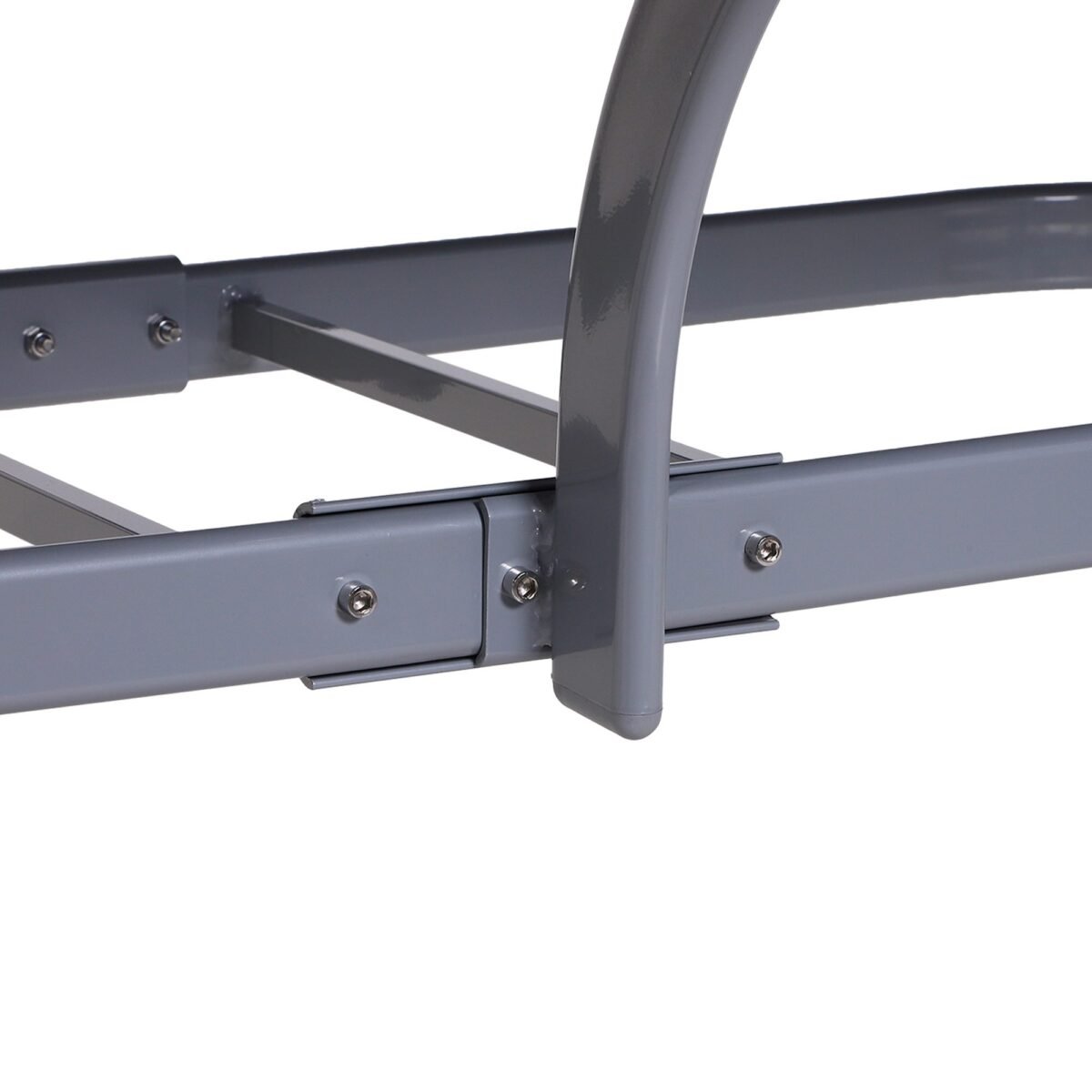 Aliuminio lauko baldų komplektas 6 vietų su reguliuojamais atlošais