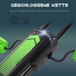 Vaikų kojinis kartingas su reguliuojama sėdyne ir pripučiamais ratais