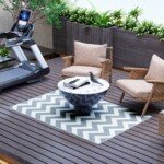 Lauko kilimas, dvipusis atsparus vandeniui