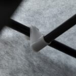 Medžiaginė drabužių spinta su 2 kabyklomis ir 8 lentynomis