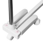 Pastatoma ištraukiama skalbinių džiovykla su ratukais