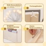 Žaidimų namelis vaikams su žvaigždžių švieselėmis (Smėlio + Ruda)