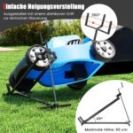 Universali vejos traktoriukų keltuvas iki 400 kg (Juoda)