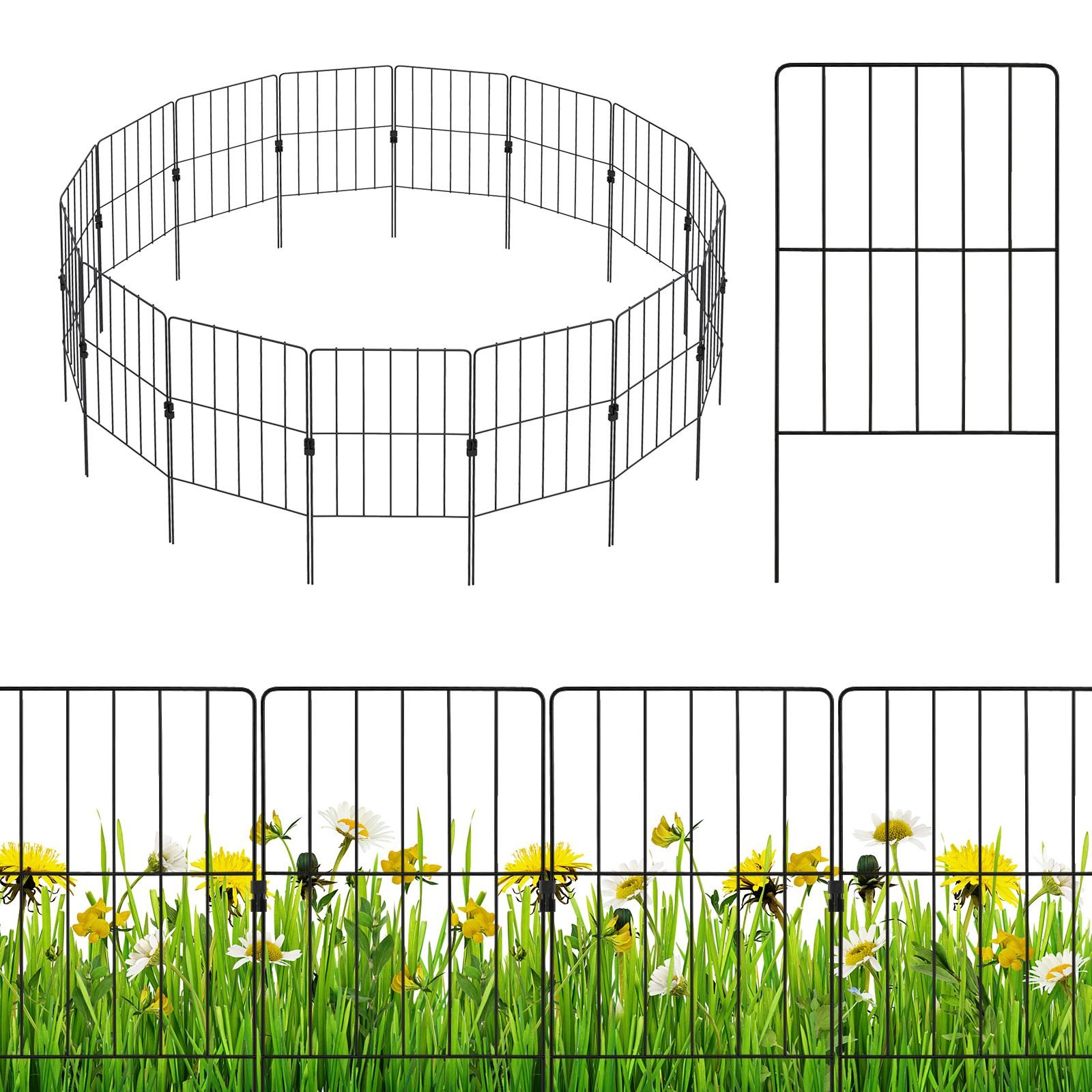 15stckdekorativergartenzaunbeetzaunmetallsteckzaundekozaunabsperrzaunmetallzaunschwarz_1752647546677_image_2 Dekoratyvinė metalinė sodo tvora (Juoda)