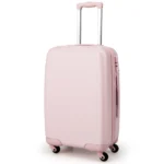 20 colių kelioninis lagaminas su ratukais ir TSA spyna (Rožinė)