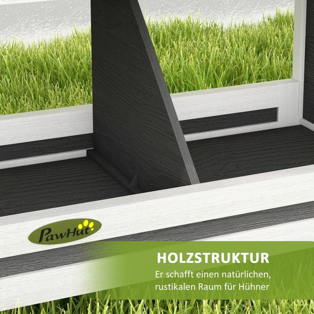 Vištų dėtuvė 2 vištoms su bituminiu stogu