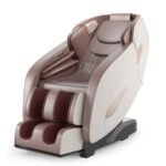 Elektrinis masažinis krėslas su Shiatsu ir Bluetooth funkcija (Smėlio)