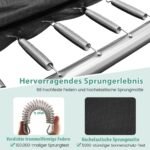 Daugiafunkcinis "3-in-1" batutas su krepšinio lanku ir futbolo vartais (Žalia)