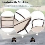 Lauko baldų komplektas: dvi kėdės ir staliukas (Šviesiai ruda)