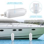 Laivų fenderiai (4 vnt.) 68 5 x 21 5 cm (Balta)