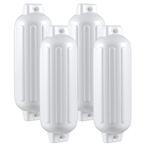 Laivų fenderiai (4 vnt.) 68 5 x 21 5 cm (Balta)