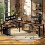 Erdvus kaimiško stiliaus rašomasis stalas