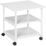 Spausdintuvo staliukas su ratukais