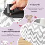 Naminių gyvūnėlių sofa su minkšta pagalve (Pilka)