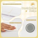 Skaitmeninės kūdikių svarstyklės su matavimo funkcija (Balta)