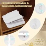 Skaitmeninės kūdikių svarstyklės su matavimo funkcija (Balta)