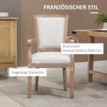 Antikinio dizaino valgomojo kėdė su masyvo rėmu