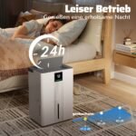 Elektrinis oro sausintuvas 35 L/parą našumas 3 režimai (Balta)