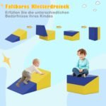 7 dalių minkštų putų laipiojimo blokų komplektas (Spalvotas)