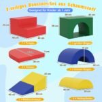 7 dalių minkštų putų laipiojimo blokų komplektas (Spalvotas)