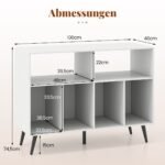 Stovas vinilinėms plokštelėms (Balta)