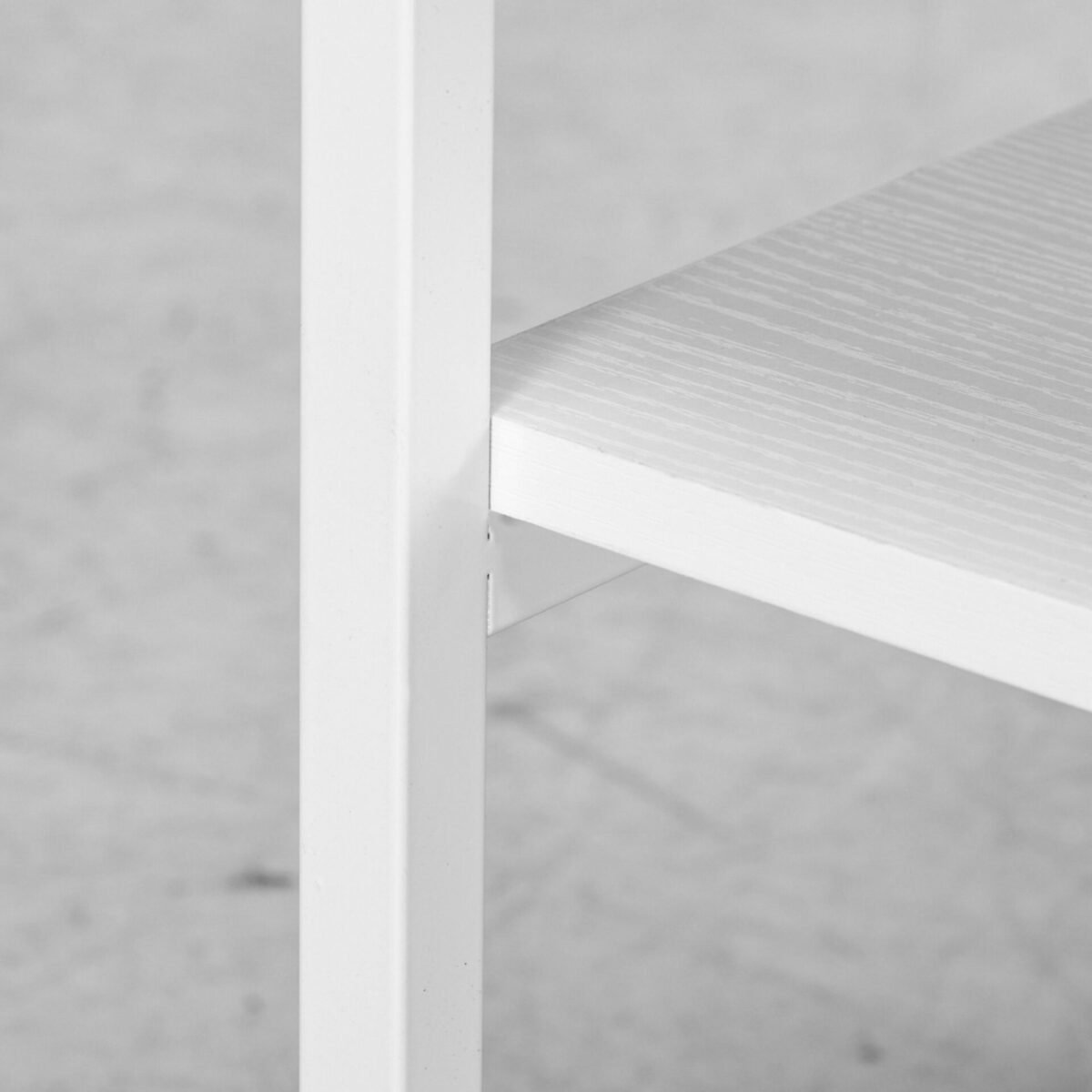 Spausdintuvo staliukas su ratukais ir 3 lentynomis